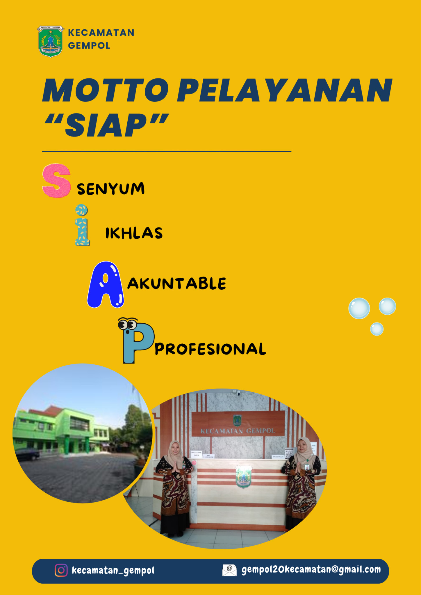 Motto Pelayanan Kecamatan Gempol