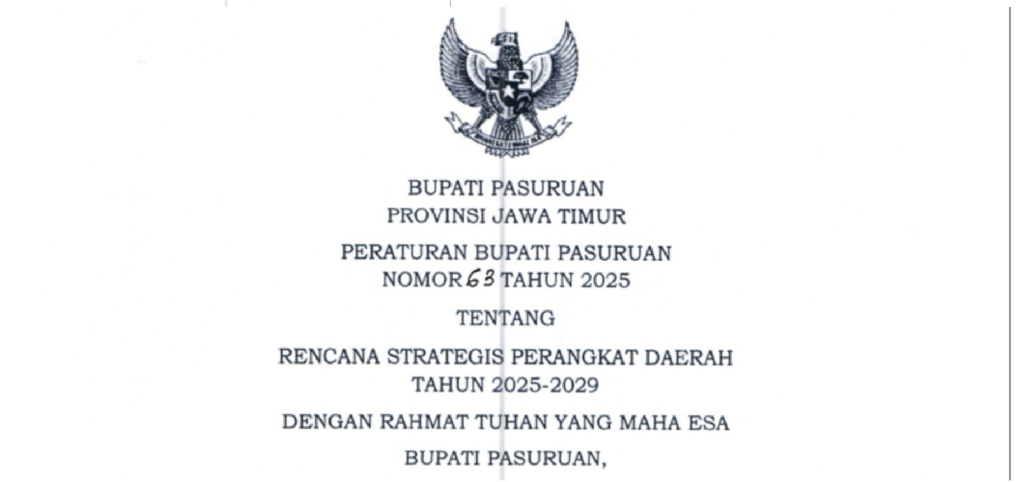 Rencana Strategis (Renstra) Kecamatan Gempol Tahun 2025-2029